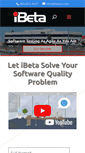 Mobile Screenshot of ibeta.com
