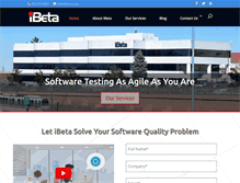 Tablet Screenshot of ibeta.com